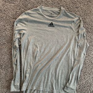 Adidas Gray Men’s Long sleeves-  Medium